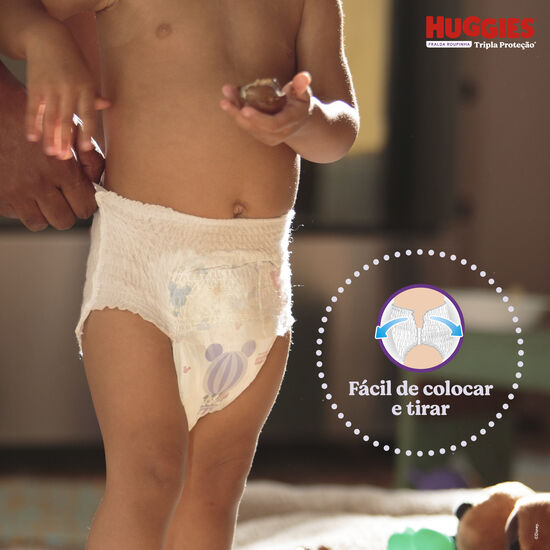 Fralda Huggies Tripla Proteção Roupinha XG - 24 fraldas